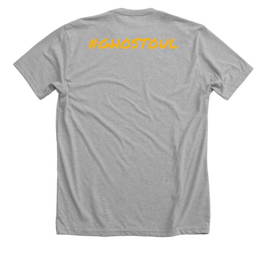 Dads Lads & Kebabs 2.0, a Athletic Heather Premium Unisex Tee (back-view)