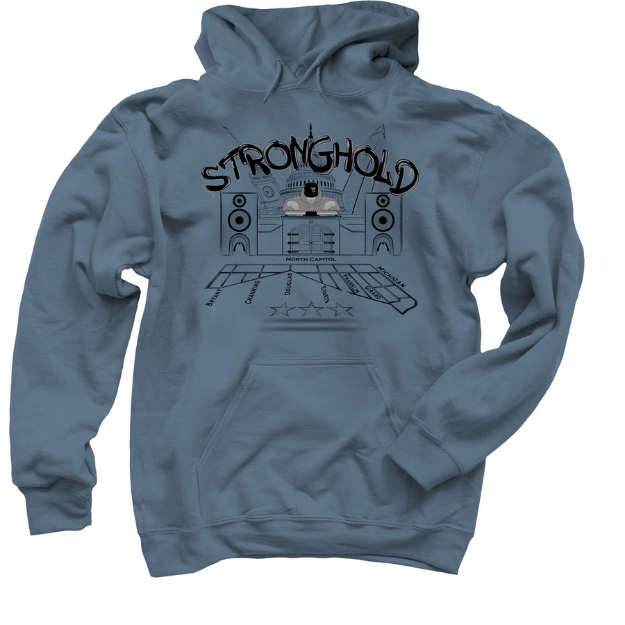 McMillan Sound System (Pullover Hoodie), a Indigo Pullover Hoodie