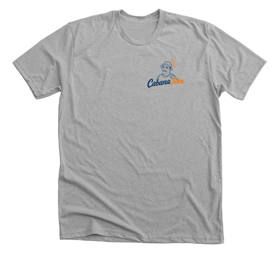 Cabana John Premiere SHIRT Merch Release, a Athletic Heather Premium Unisex Tee