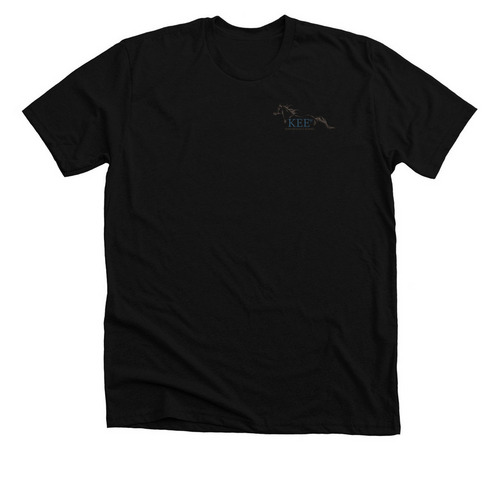 KEE Performance Horses, a Solid Black Blend Premium Unisex Tee