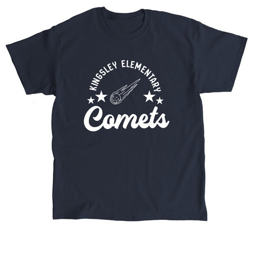 Kingsley Comets T, a Navy Classic Unisex Tee