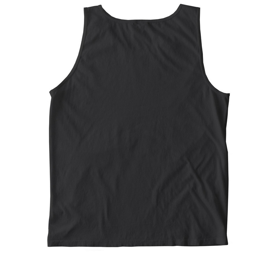 Tsigaduwagi, a Black Comfort Colors Tank Top (back-view)