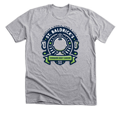 Create a Ripple, a Athletic Heather Premium Unisex Tee