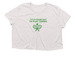 It's a good day, a Heather Dust Women?s Flowy Cropped Tee