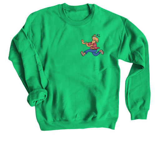 ASHTRAY, a Irish Green Crewneck Sweatshirt