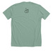 Adult 2025 Session 3 & 4 Herd Apparel, a Heather Dusty Blue Premium Unisex Tee (back-view)