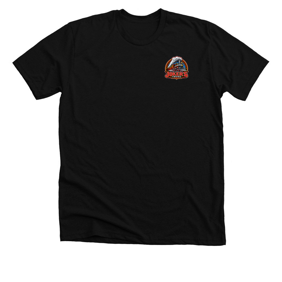 The Cabussy, a Solid Black Blend Premium Unisex Tee