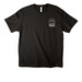 HAPPY PLACE MERCH, a Black Unisex Heavyweight Tee