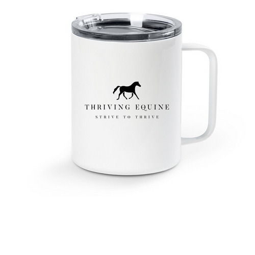 Travel mug, a White Stainless Steel Travel Mug