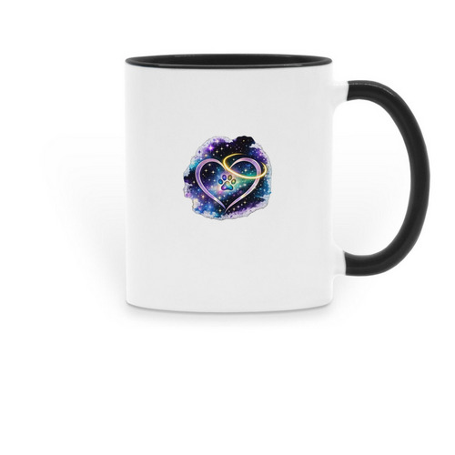 Divine Justice Mug, a Black Two-Tone Ceramic Mug