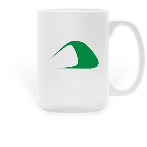 All Aboard Washington Mug, a White Large Coffee Mug