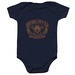 Rebel Hive Bookstore Baby, a Navy Infant Onesie