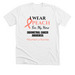 I WEAR PEACH FOR MY HERO, a Solid White Blend Premium Unisex Tee