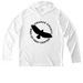 UV-Protective sunshirt with hood, a White UV Performance Long Sleeve Hoodie