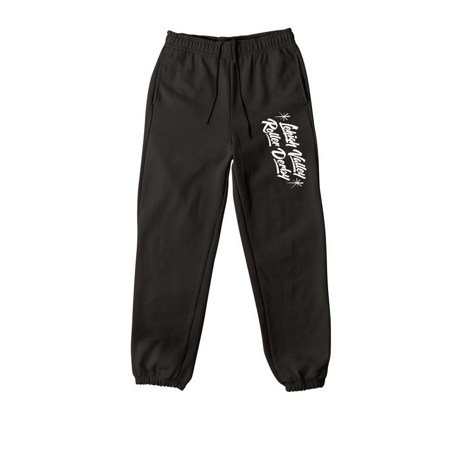 LVRD - Everybody Pants Now, a Black Premium Heavyweight Jogger