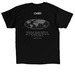 All Nations, a Black Classic Unisex Tee (back-view)