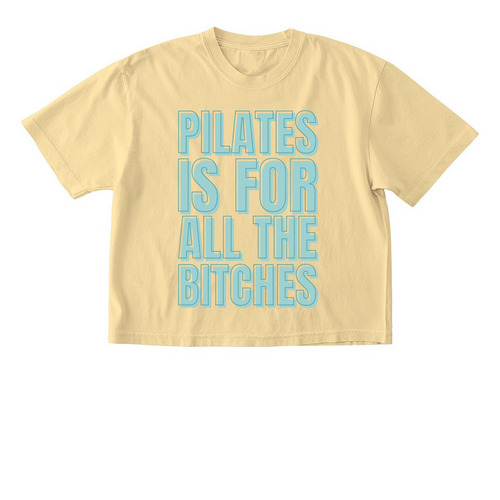Pilates, a Butter Comfort Colors Boxy Tee