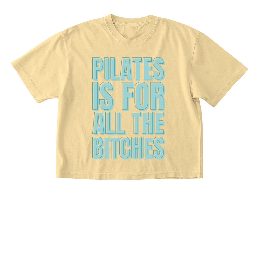 Pilates, a Butter Comfort Colors Boxy Tee