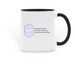MAASIN Logo Mug, a Black Two-Tone Ceramic Mug