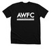 AWFC Apparel Classic Logo, Summer 2026, a Solid Black Blend Premium Unisex Tee