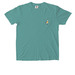 Pocket Tee, a Seafoam Comfort Colors Pocket Tee
