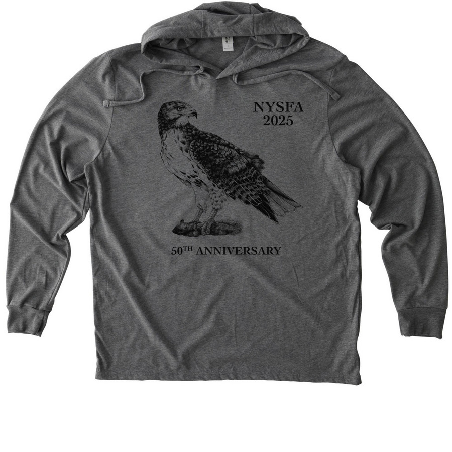 NYSFA 50th Anniversary Field Meet 2025, a Aluminum Grey Allmade Eco Triblend Hoodie Tee
