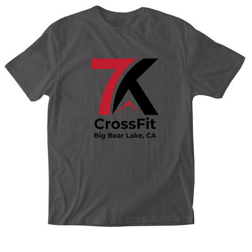 Simple and Classic, a Charcoal Softstyle Cotton Tee