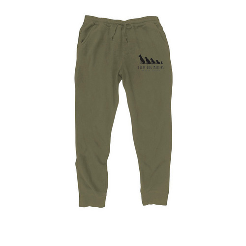 Every Dog Matters&nbsp;, a Army Midweight Fleece Joggers