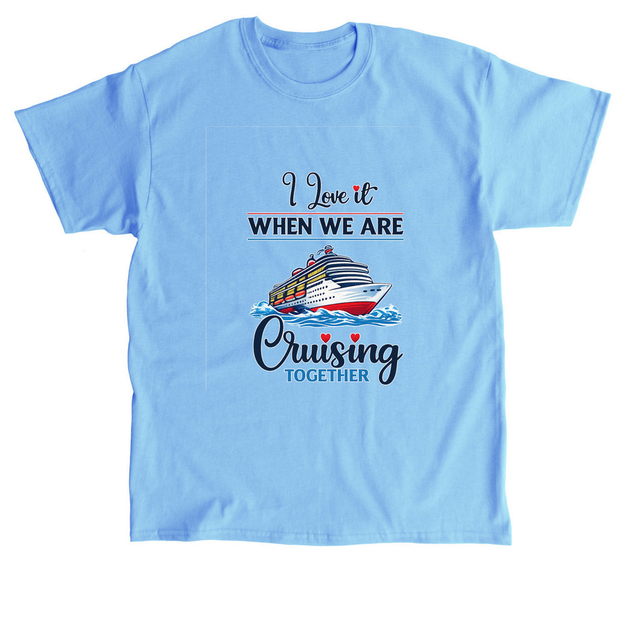 Family Reunion Cruise, a Carolina Blue Classic Unisex Tee