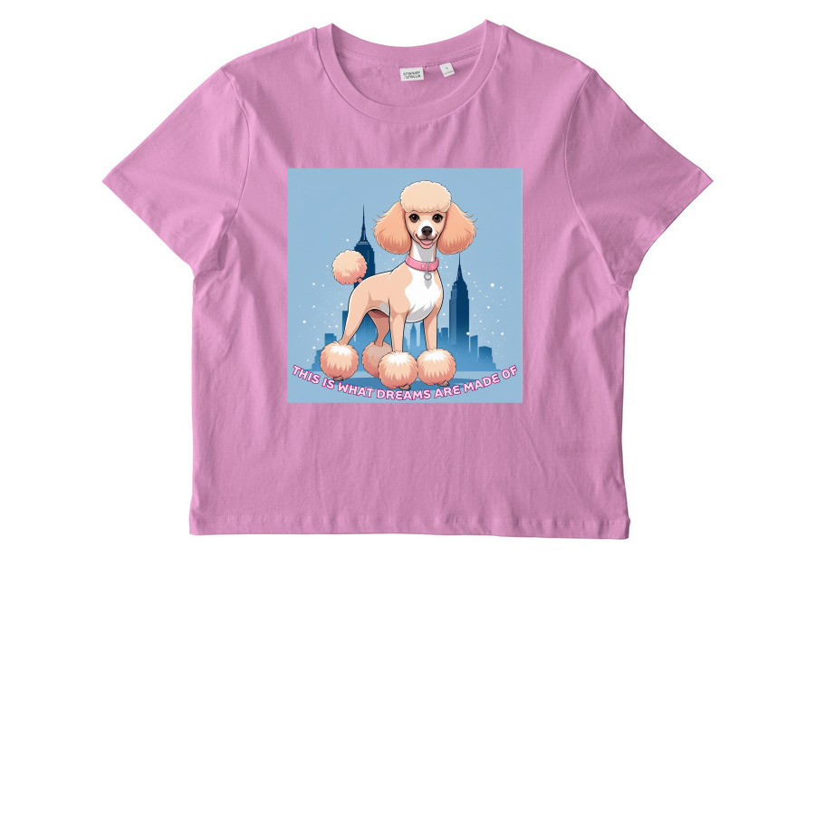 What Dreams Are Made Of, a Bubble Pink Stanley/Stella Women?s Stella Muser Tee