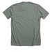 Where's my coffee?!?! Duck shirt, a Deep Heather Premium Unisex Tee (back-view)
