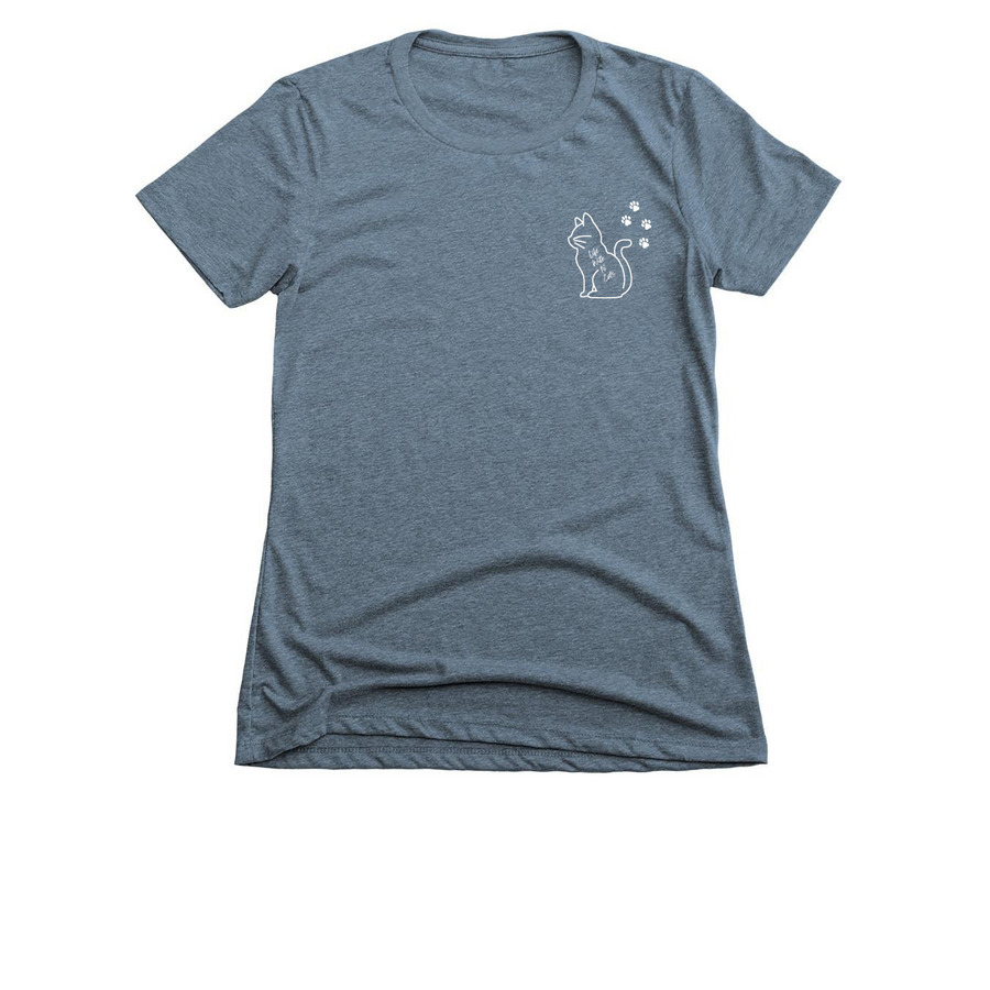 Team18Cats17, a Indigo Women's Slim Fit Tee