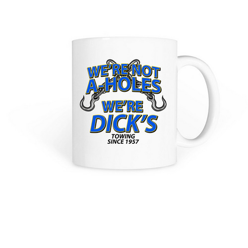 A-Hole Mug 1.0, a White Coffee Mug