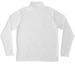 Light Activewear Half-Zip, a White Unisex Performance Quarter Zip Pullover (back-view)