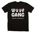 Woof Gang T-Shirt 2, a Solid Black Blend Premium Unisex Tee