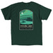 Semiquincentennial Tee (Adult Unisex), a Forest Green Classic Unisex Tee (back-view)