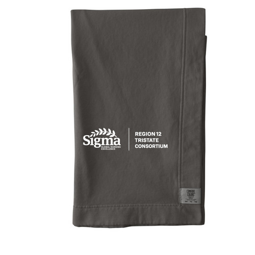 Region 12 Tri-State Consortium Merchandise, a Pepper Comfort Colors Blanket