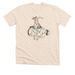 Bans Off Bucking Horse Tee, a Heather Soft Cream Premium Unisex Tee