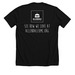 Break the Rules, Love Everyone., a Solid Black Blend Premium Unisex Tee (back-view)