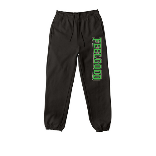 FeelGood Sweats Gold, a Black Premium Heavyweight Jogger