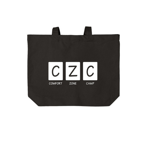 Thank you for grieving with us., a Deep Black Cotton Canvas Tote Bag