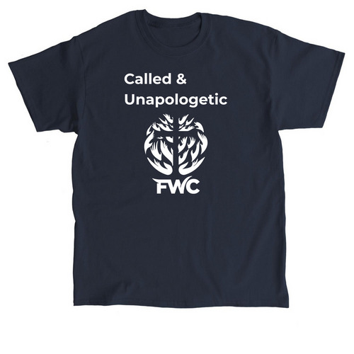 Called & Unapologetic, a Navy Classic Unisex Tee