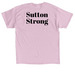 Support Will Sutton's Cancer Journey, a Light Pink Classic Unisex Tee (back-view)