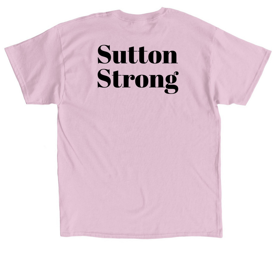 Support Will Sutton's Cancer Journey, a Light Pink Classic Unisex Tee (back-view)
