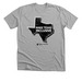 "Make Texas Inclusive" Distressed Tee, a Athletic Heather Premium Unisex Tee
