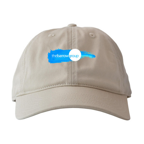 TBG splash logo hat, a Oyster Printed Eco Baseball Cap