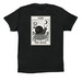The Snail, a Vintage Black Premium Cotton Tee