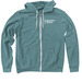 St. Julie Merch, a Heather Deep Teal Zip Up Hoodie
