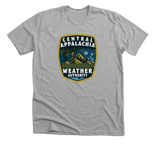 Storm Ready Appalachia, a Athletic Heather Premium Unisex Tee
