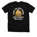Dirty Meerkat Workshop (Front Logo), a Solid Black Blend Premium Unisex Tee